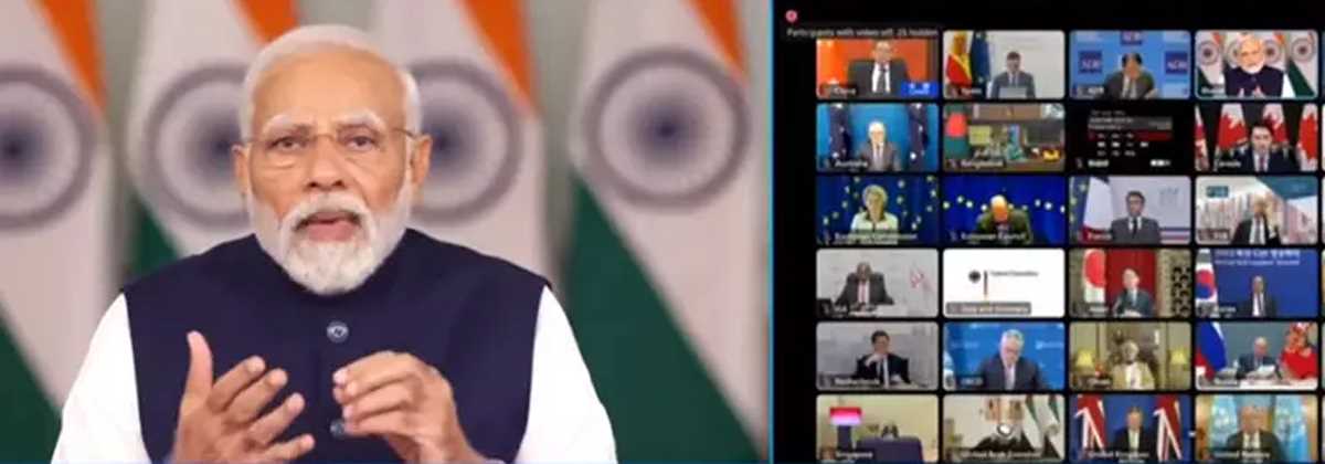 पीएम मोदी ने जी20 नेताओं से कहा, मध्य पूर्व में शांति बहाली में मदद के लिए तैयार है भारत